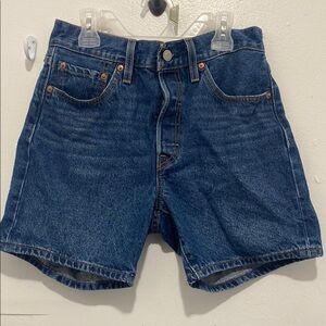 Classic Blue Denim Shorts